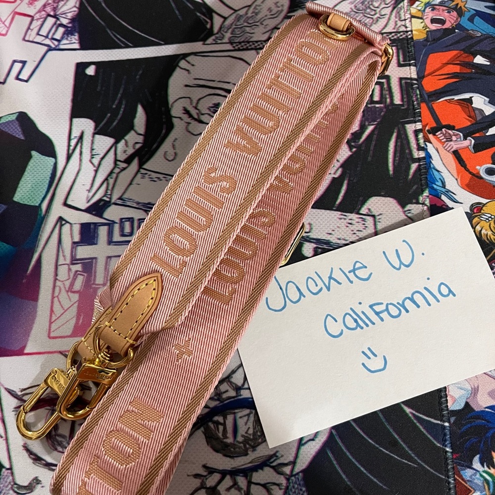 ❌SOLD❌ Louis Vuitton Rose Clair Strap
